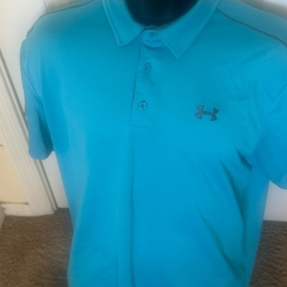 Under Armour Men's Blue Polo Shirt